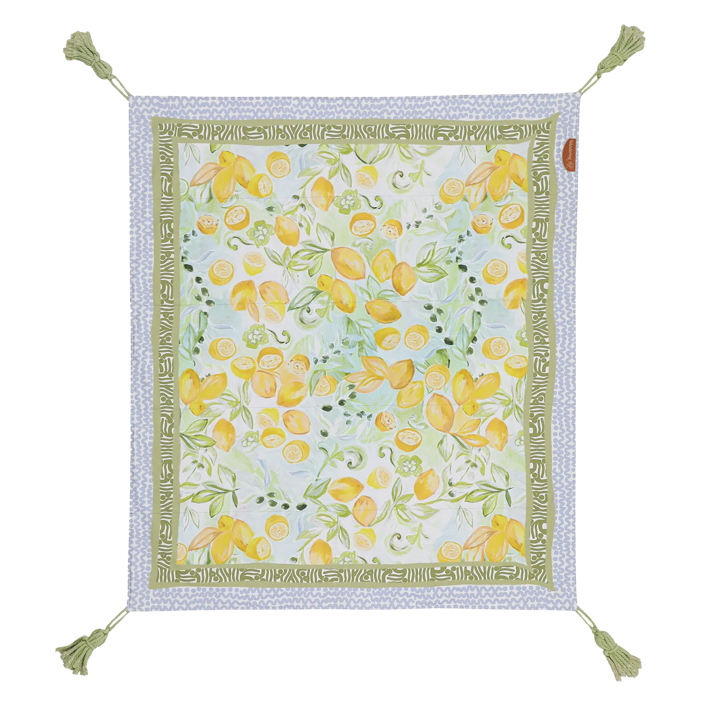 Wandering Folk Le lemon Picnic Rug