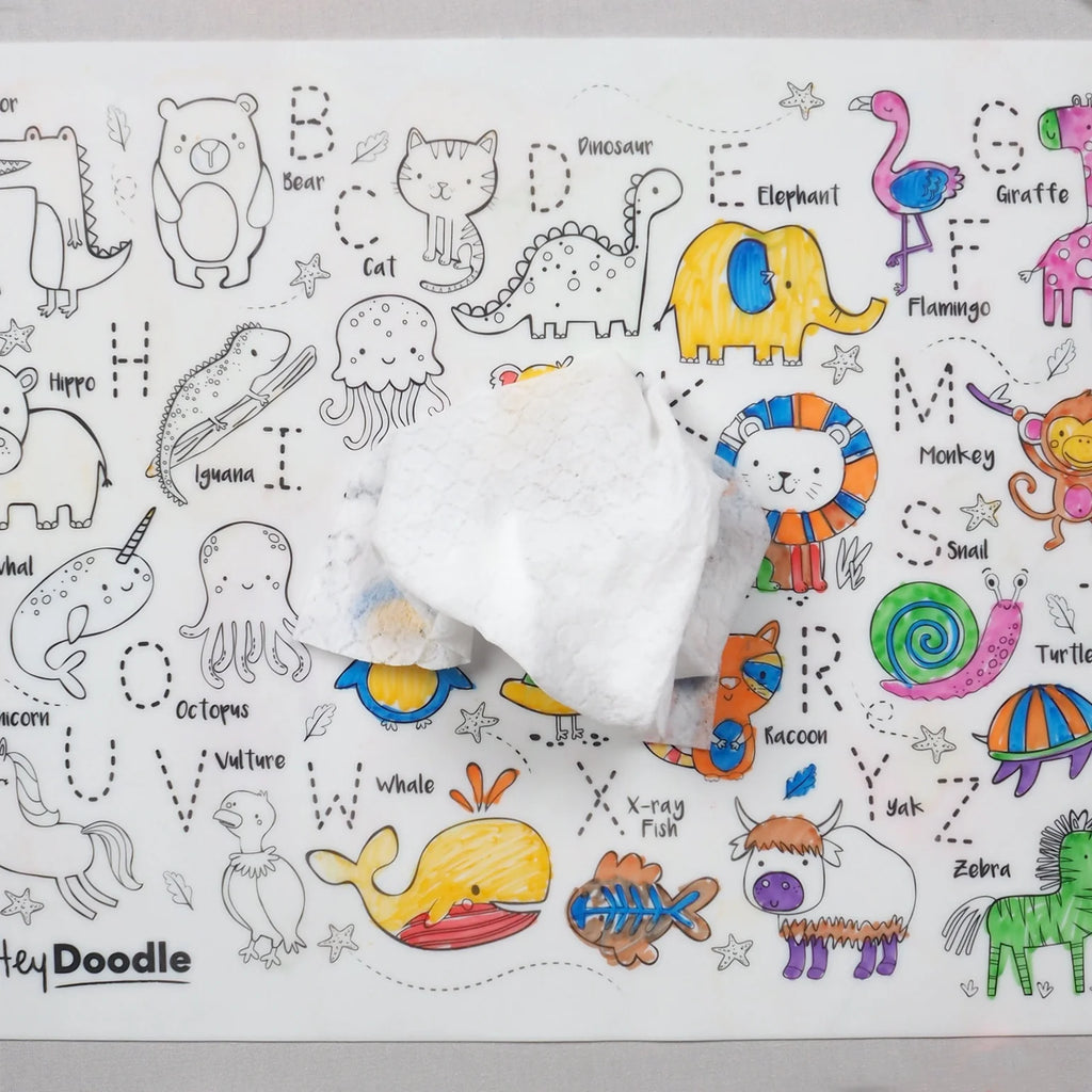 Hey Doodle Into the Wild Classic Colouring & Doodle Mat
