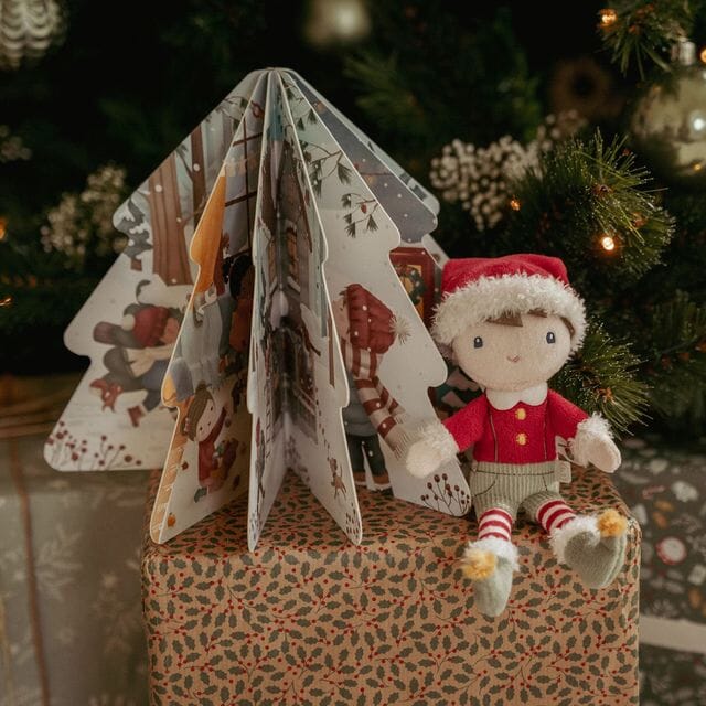 Little Dutch Christmas Book & Cuddle Jim