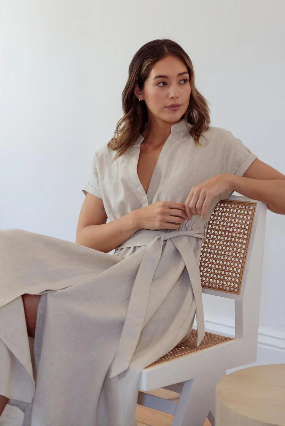 Little Lies The Occasion Dress - Natural