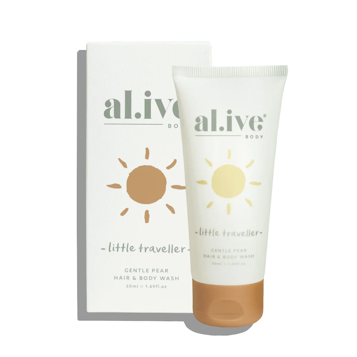 Al.ive Body Little Traveller Gentle pear - Hair & Body Wash