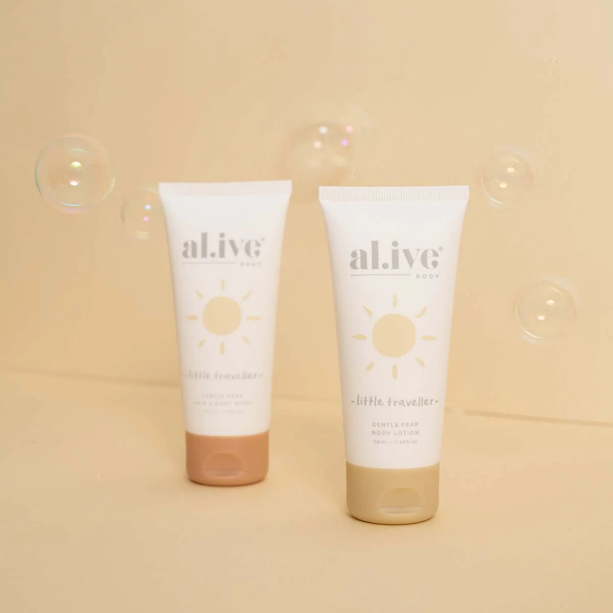 Al.ive Body Little Traveller Gentle pear - Hair & Body Wash