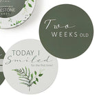 Snuggle Hunny Enchanted & Olive Reversible Milestone Cards