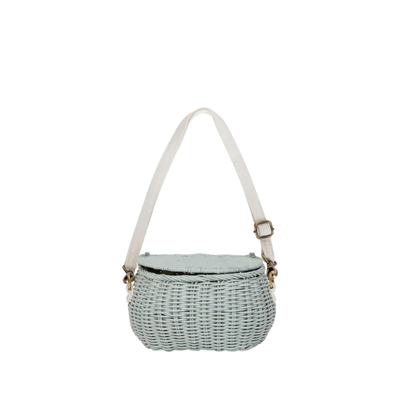 Olli Ella Mini Chari Rattan Bag Assorted