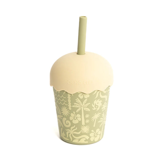 Chino Club - Moana Mini Smoothie Cup & Straw 200ml