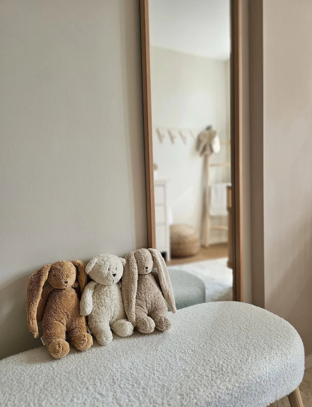 Moonie Organic Humming Bear - Cappuccino