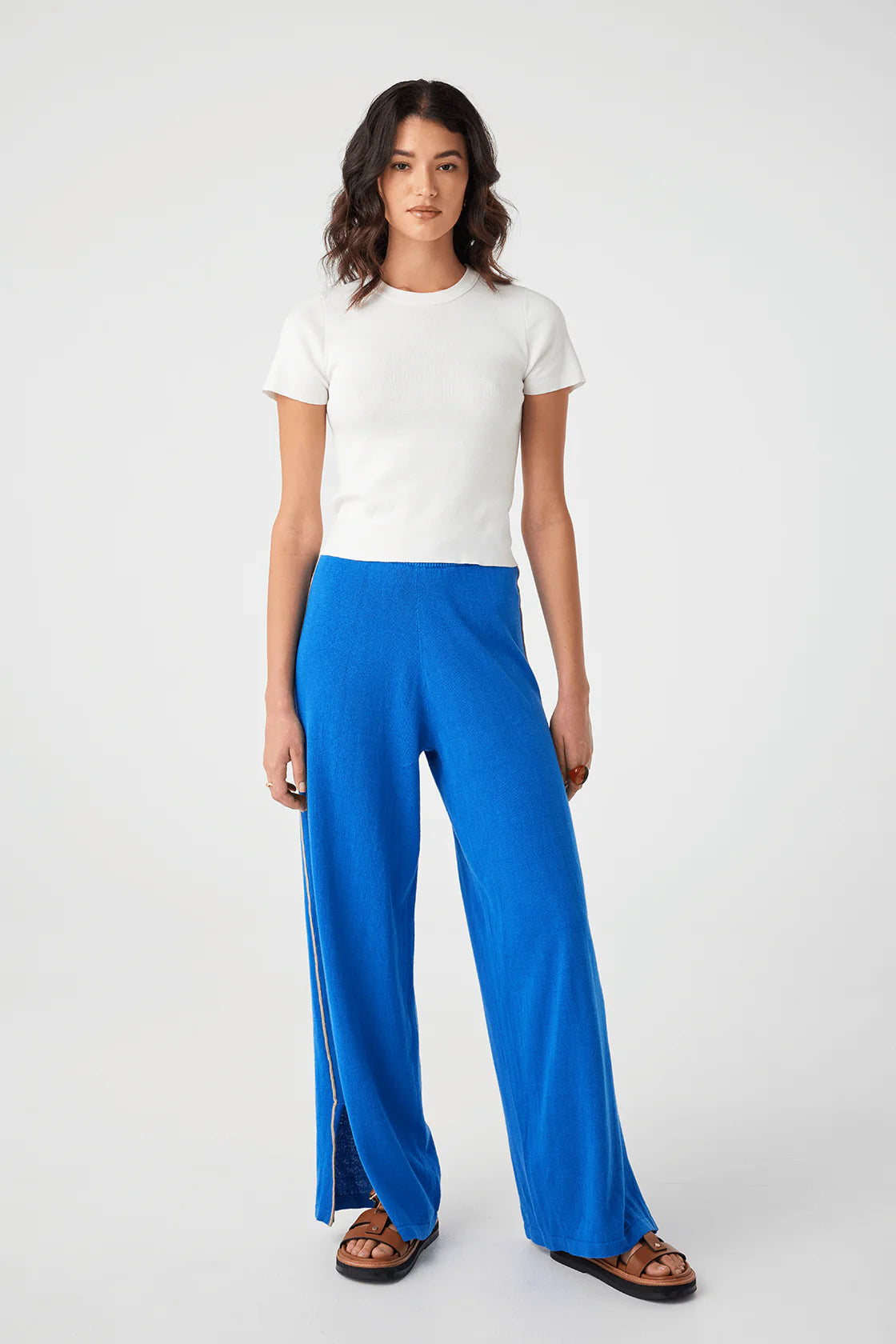 ARCAA Pippa Wide-Leg Pant - French Blue