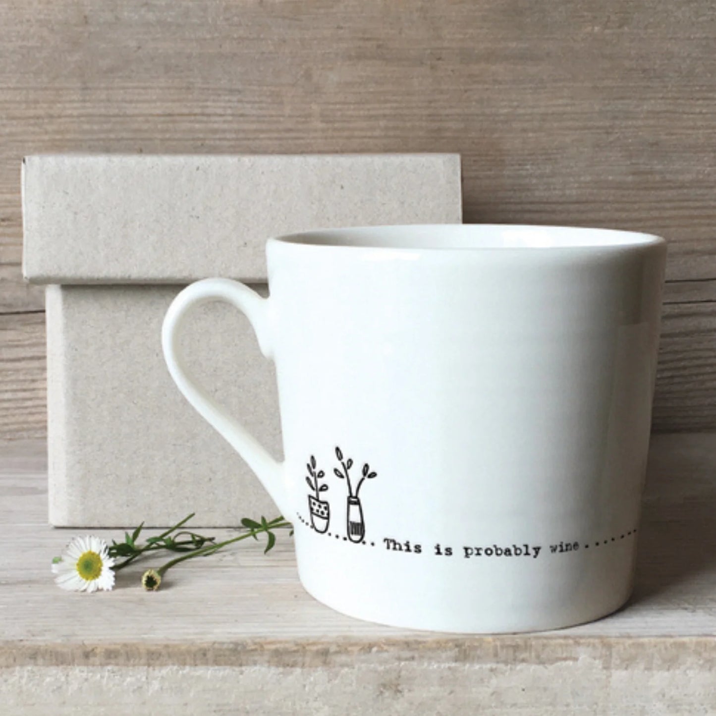 East Of India Porcelain Mug