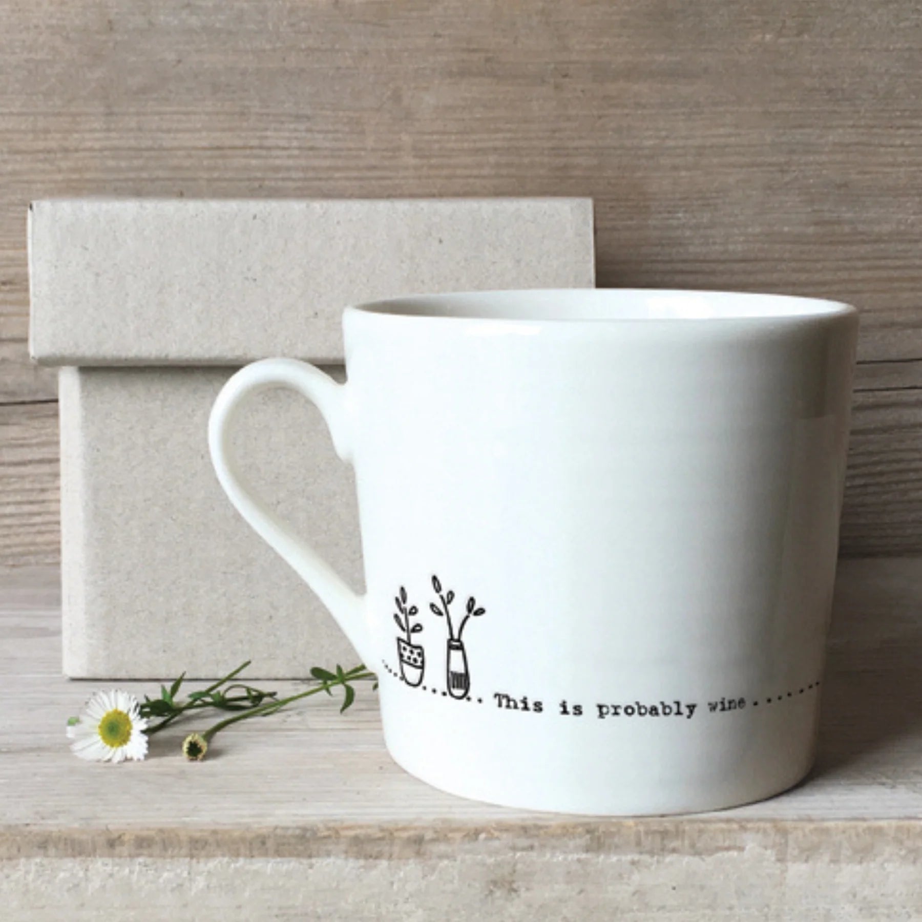 East Of India Porcelain Mug
