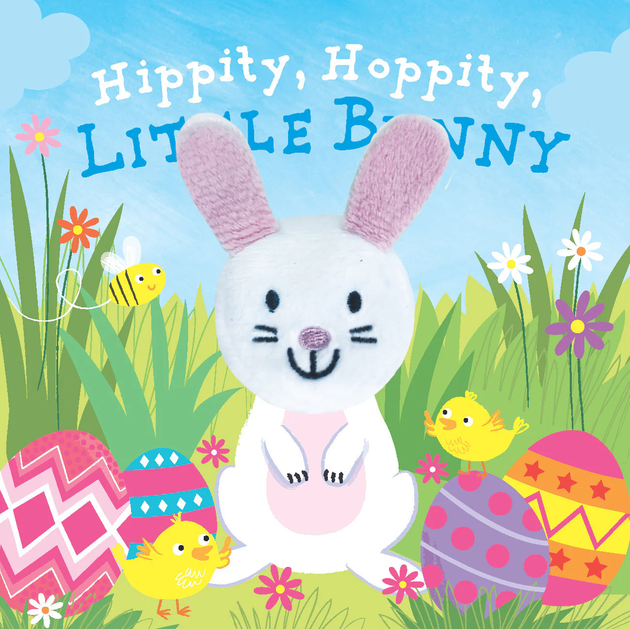 Lake Press Hippity Hoppity Easter Bunny Finger Puppet Book