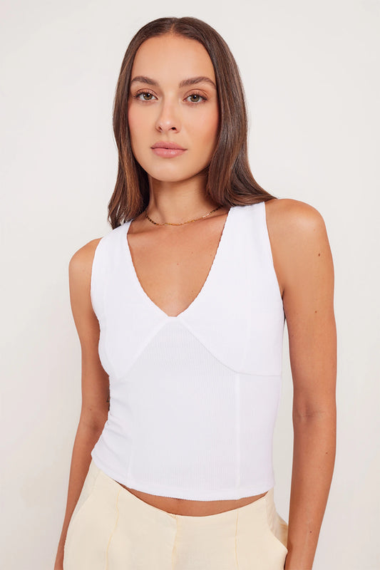 Nude Lucy KYAN TOP- White