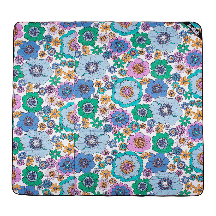 Kollab Picnic Mat - Ocean Floral