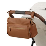 Oi Oi Multitasker Pram Caddy Vegan Leather- Assorted