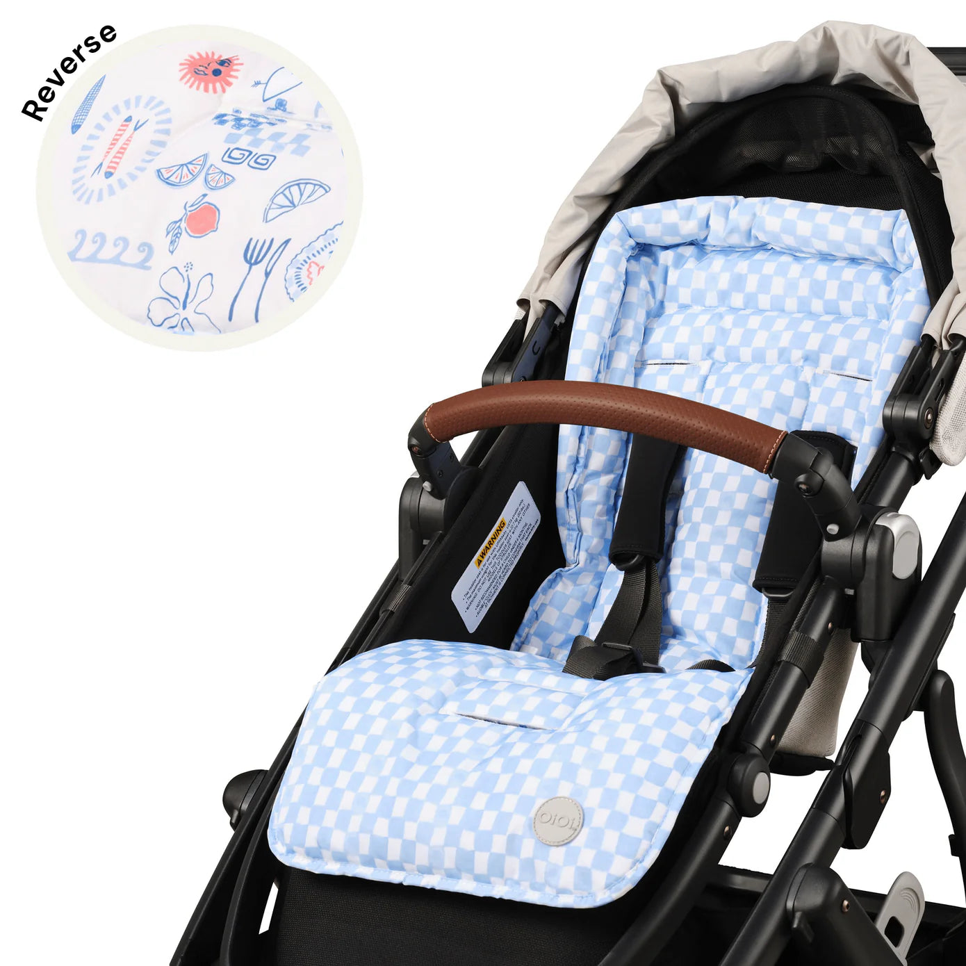 Oi Oi Reversible Pram Liner