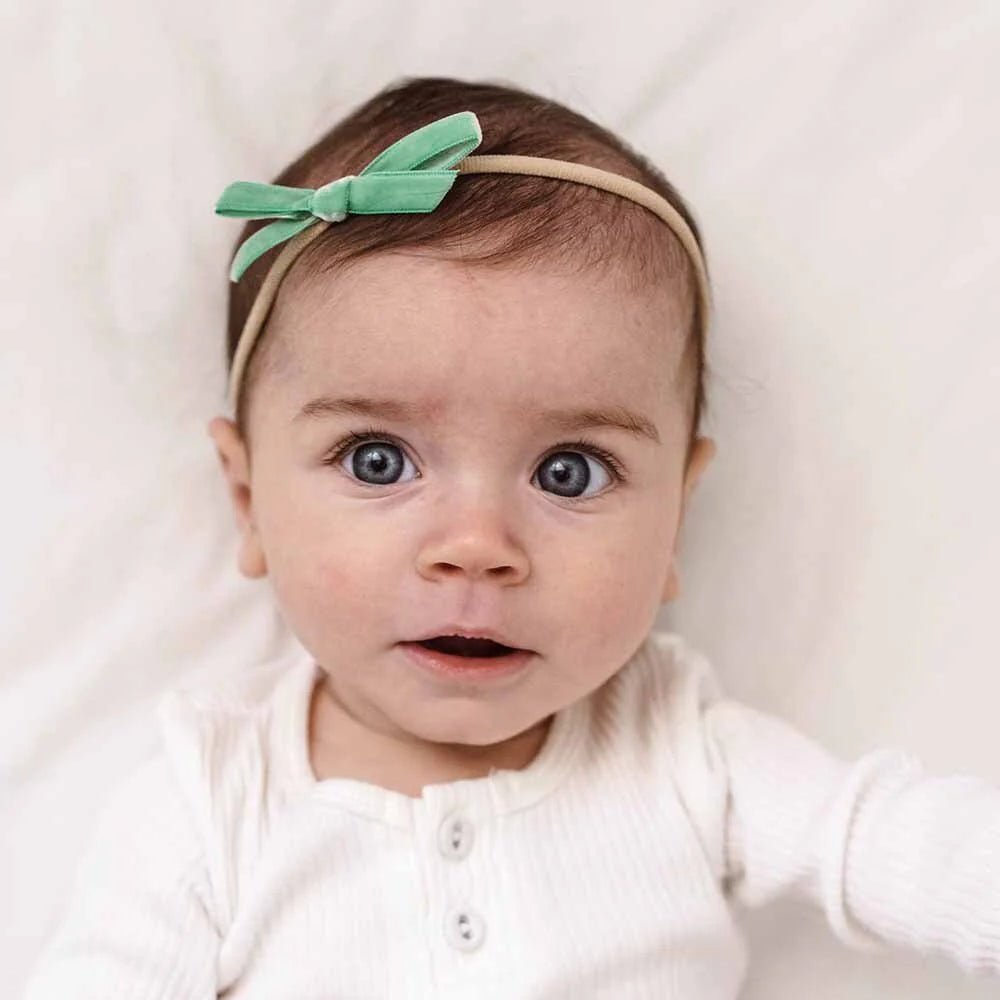 Snuggle Hunny Velvet Bow- Assorted