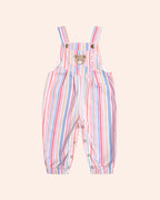 Huxbaby Pastel Stripe Overalls