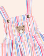 Huxbaby Pastel Stripe Overalls