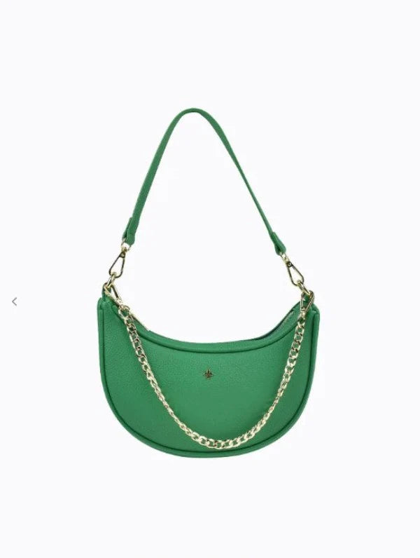 Peta & Jain Micki Bag - Green Pebble/Gold