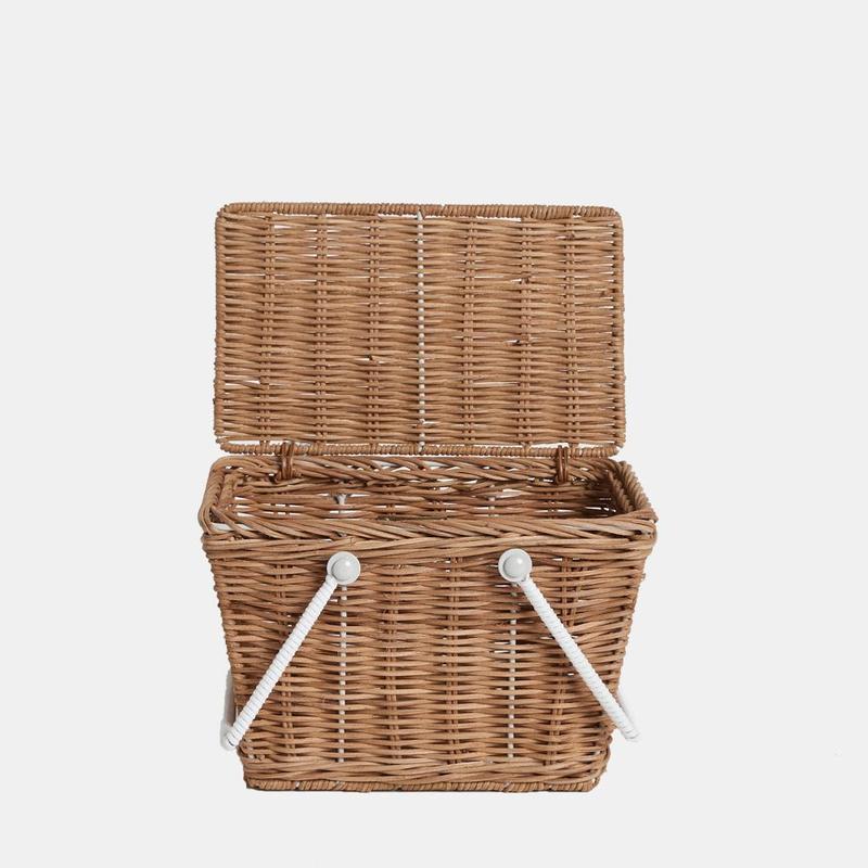 Olli Ella Rattan Piki Basket Assorted