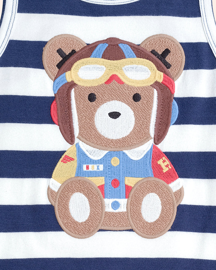 Huxbaby Pilot Huxbear Romper