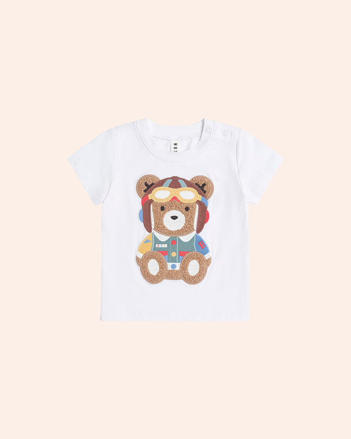Huxbaby Pilot Huxbear Tee