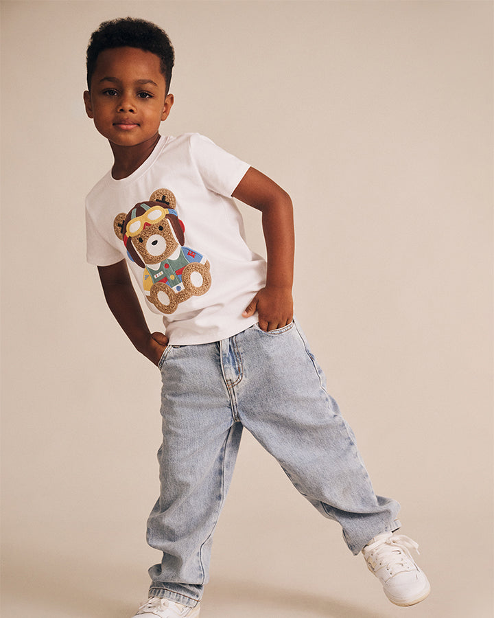 Huxbaby Pilot Huxbear Tee