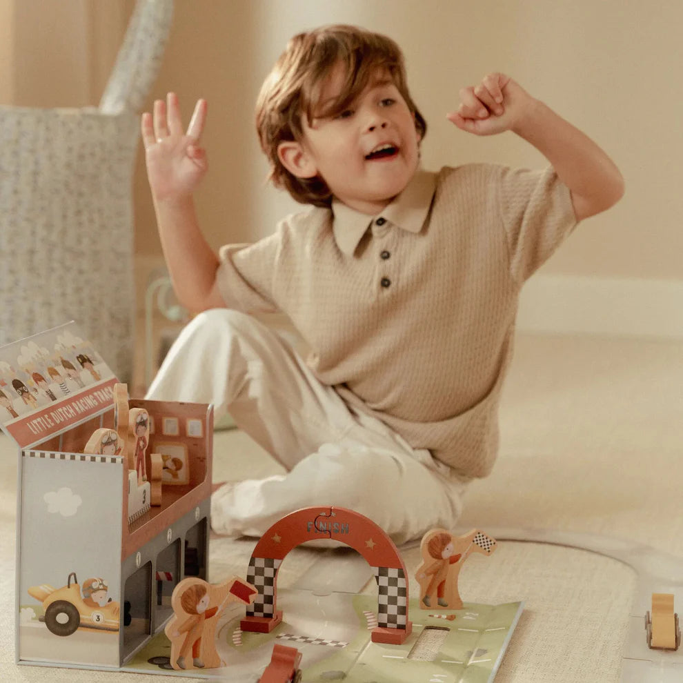Little Dutch Portable Race Track Set
