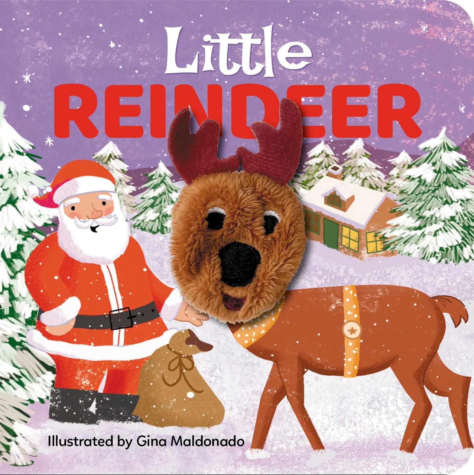 Lake Press Finger Puppet Book - Little Reindeer
