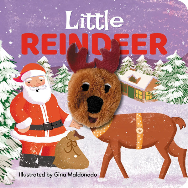 Lake Press Finger Puppet Book - Little Reindeer