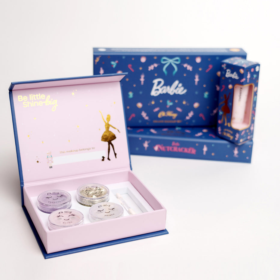 Oh Flossy Barbie in the Nutcracker Makeup & Glitter Set