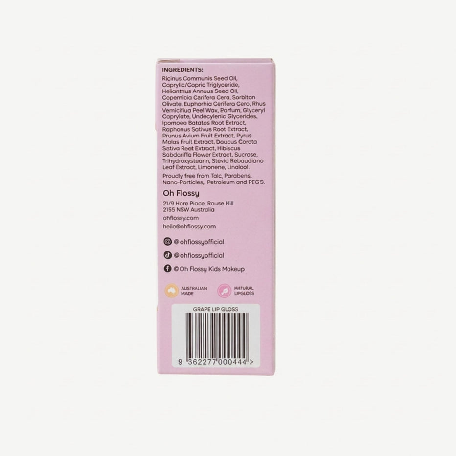Oh Flossy Individual Natural Lip Glosses