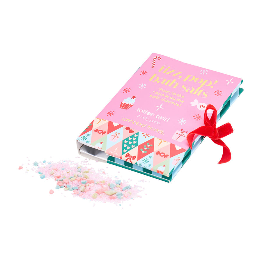 Annabel Trends Festive Fizz Pop Bath Salts 2 Pack