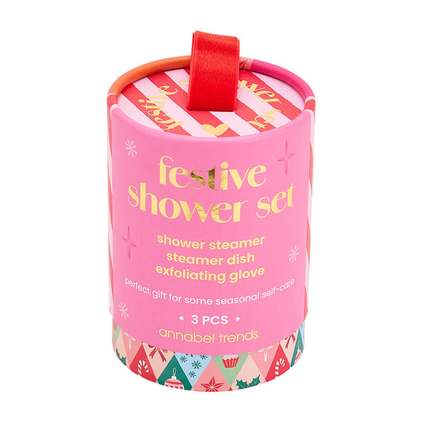 Annabel Trends Festive Shower 3 Piece Gift Set