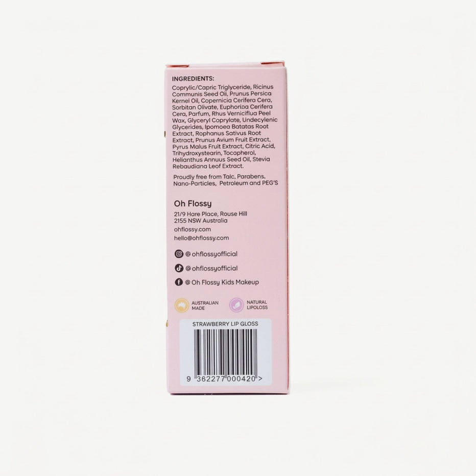 Oh Flossy Individual Natural Lip Glosses