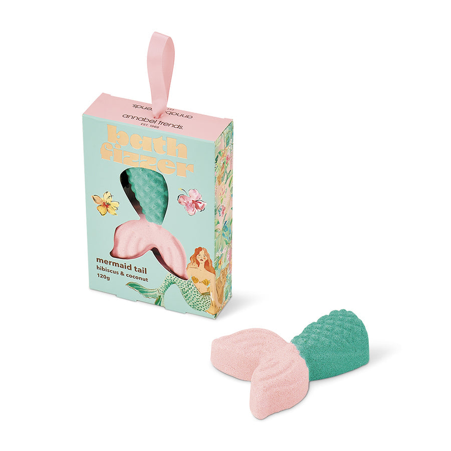 Annabel Trends Tiki Island Mermaid Tail Bath Fizzer