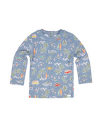 Toshi Swim Kids Rashie Half Zip Long Sleeve Classic