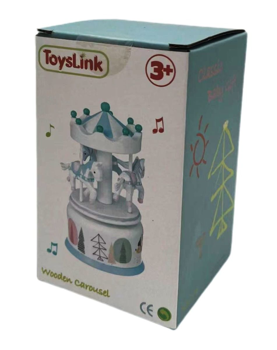 Toyslink Wooden Baby Carousel