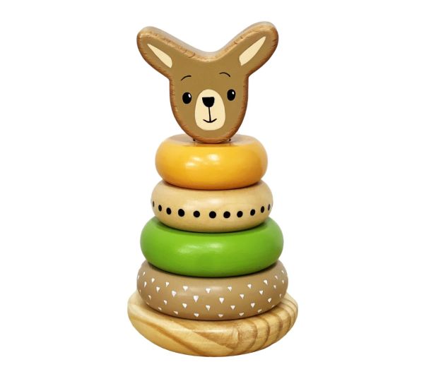 ToysLink - Wooden animal Stacking toy - Assorted
