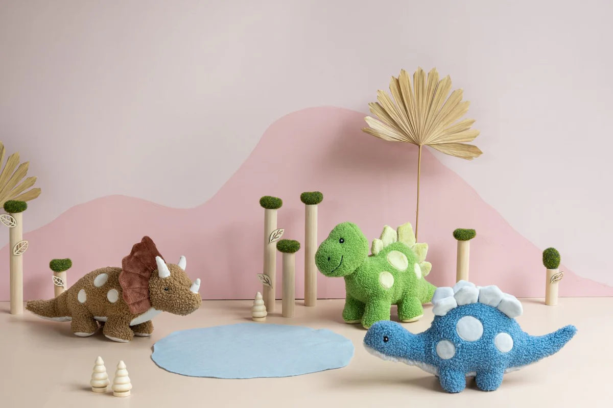 Nana Huchy Thomas the Triceratops - Brown