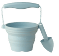 Scrunch Seedling Pot & Trowel