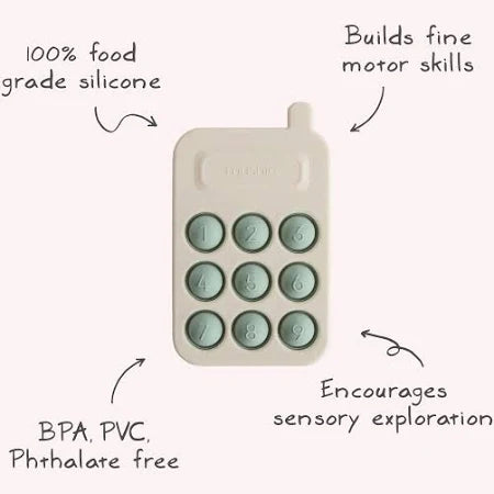 Mushie Phone Press Toy