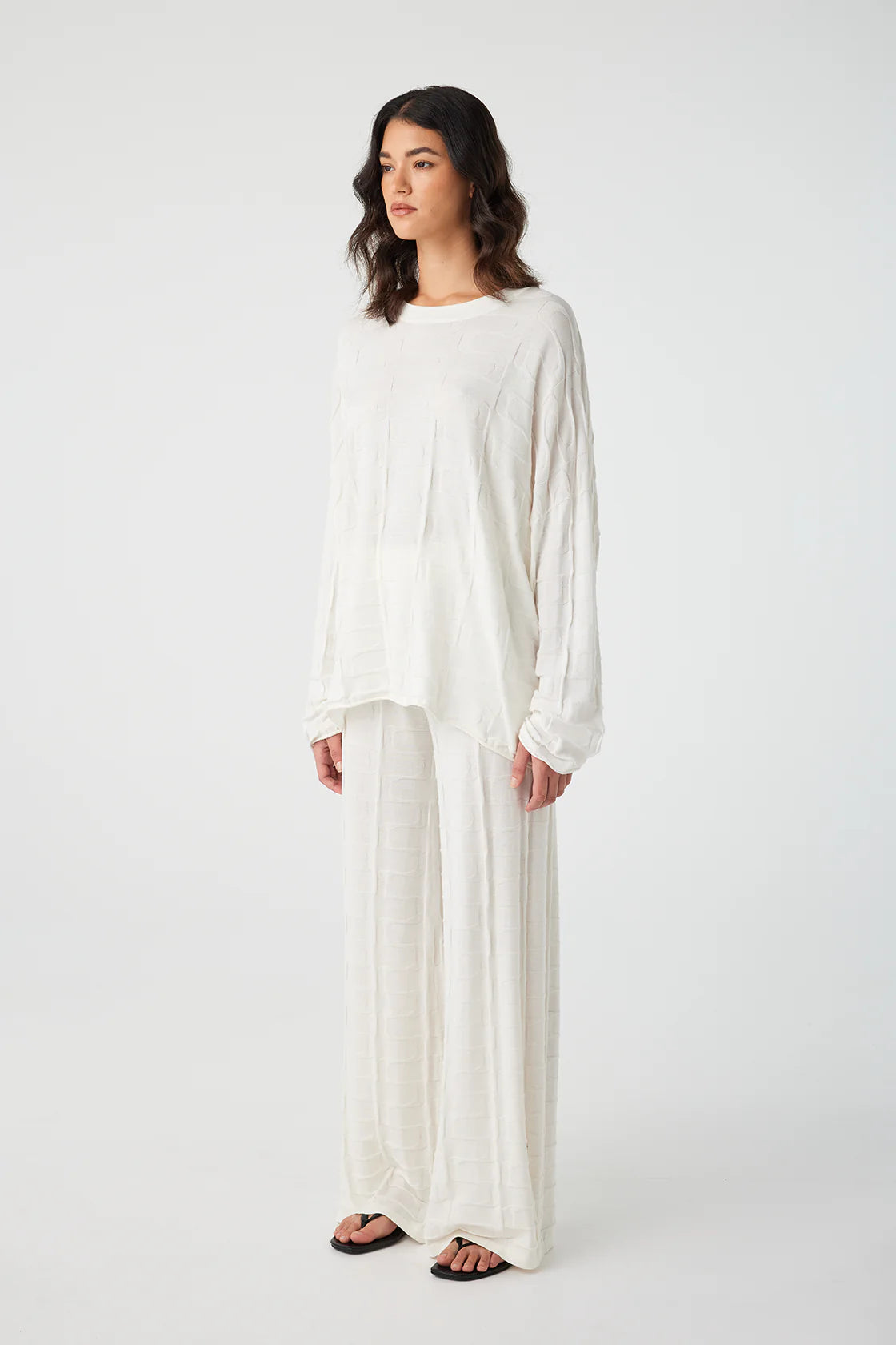 ARCAA Lara Long Sleeve Knit - Cream