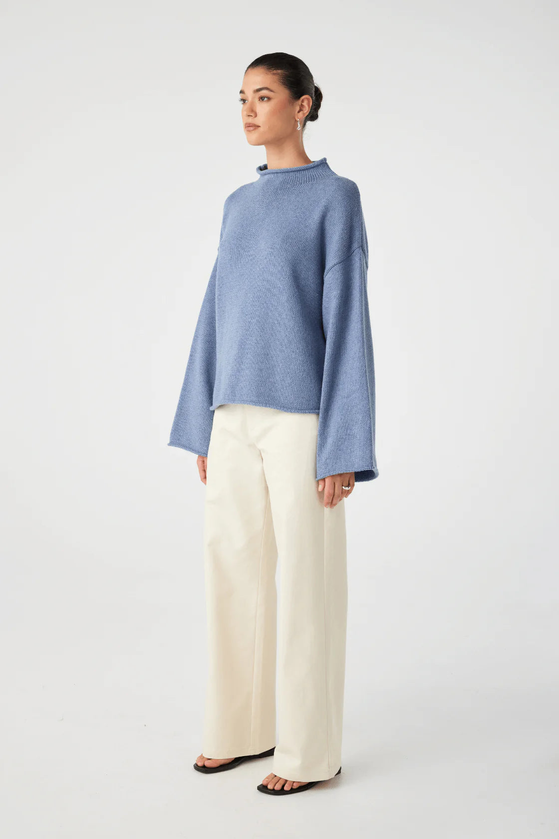 ARCAA Maeve Sweater - Denim Blue