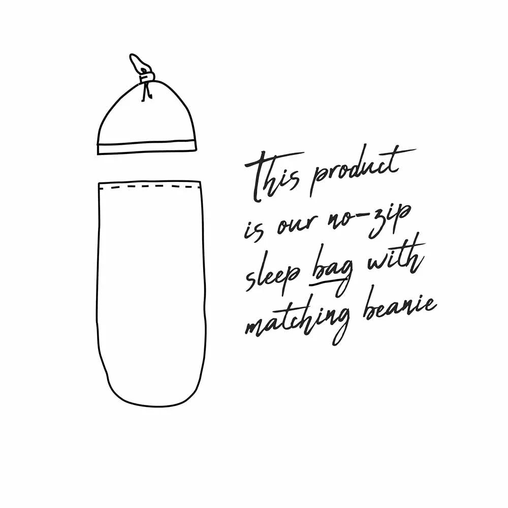 Snuggle Hunny Lilac Skies Organic Snuggle Swaddle & Topknot Set