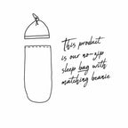 Snuggle Hunny Daisy Organic Snuggle Swaddle & Topknot Set