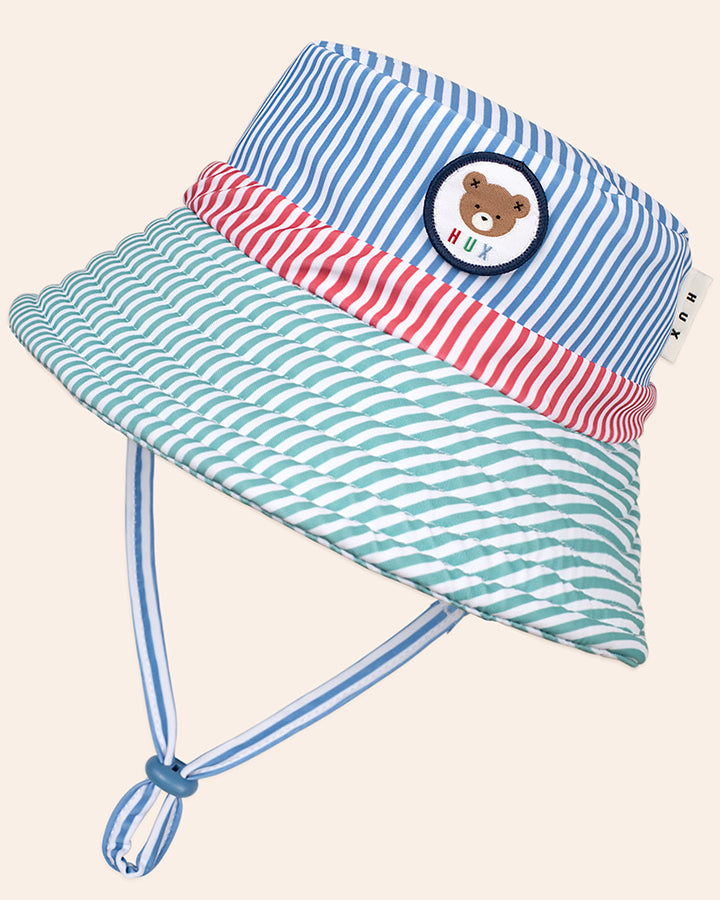 Huxbaby Spliced Stripe Swim Hat