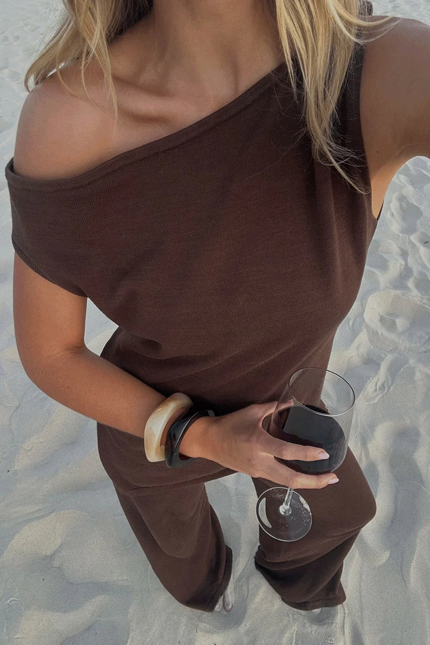 ARCAA Olympia Asym Top - Espresso