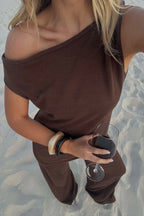 ARCAA Olympia Asym Top - Espresso