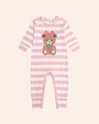 Huxbaby Strawberry Stripe Romper