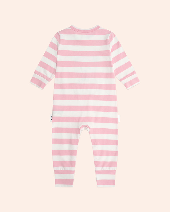 Huxbaby Strawberry Stripe Romper